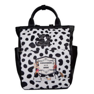 TP3518 ダルメシアンプリントトート型リュック